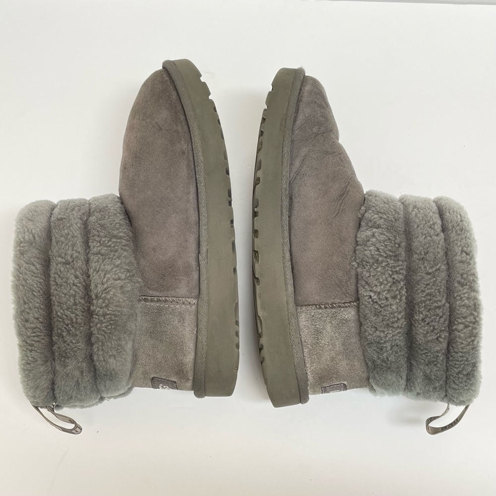 Ugg Fluff Quilted Classic mini boots sz 7 - Picture 7 of 16
